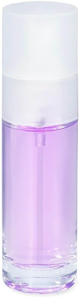 Le vaporisateur se decline en coloris violet et blanc