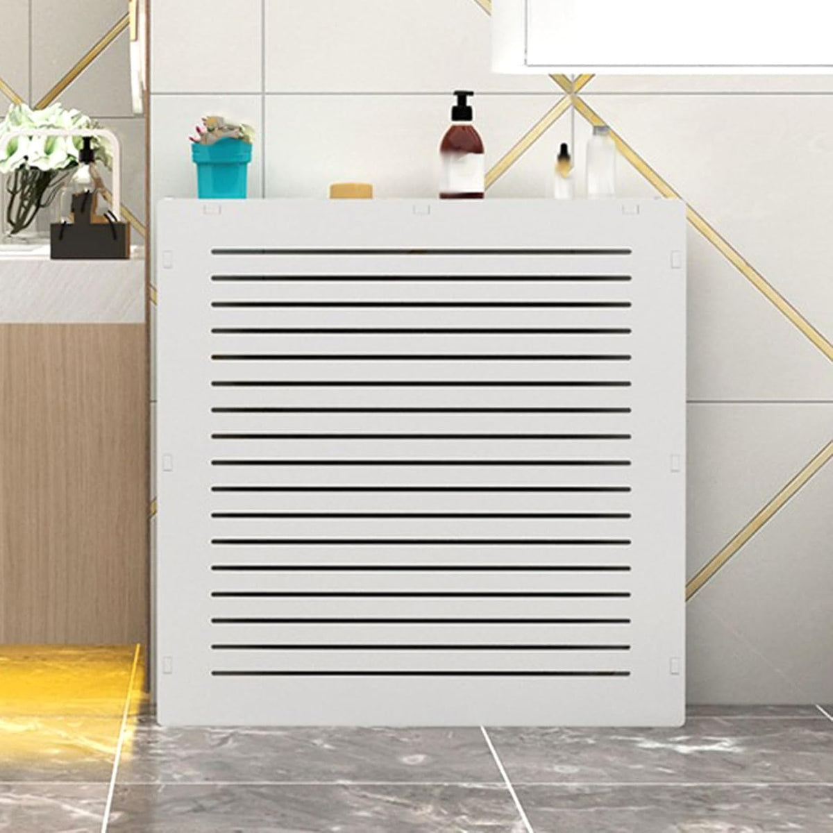 Decouvrez ce dispositif de chauffage a surface permeable a la vapeur avec des elements en bois