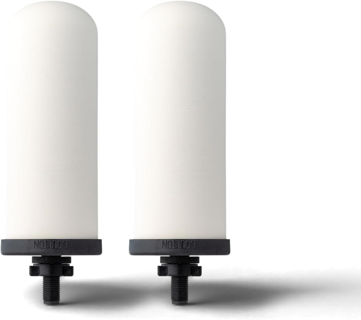 La cartouche filtrante a surface permeable a la vapeur en coloris gris et blanc