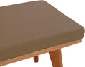 La chaise avec textile lavable en coloris marron