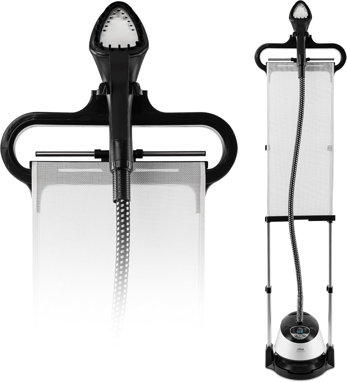 Un fer a vapeur combine une chauffe rapide avec un format compact